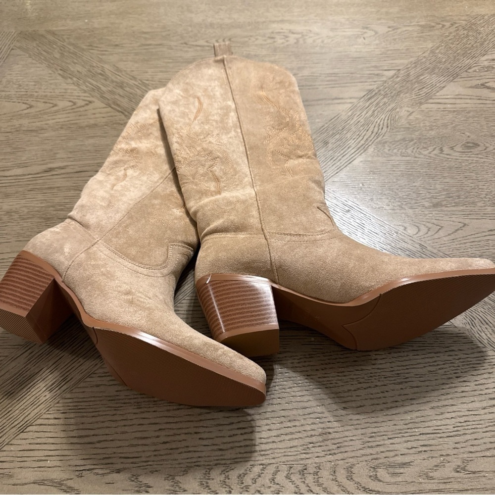 VBDB Women’s Kenzie Tall Western Boots 8.5